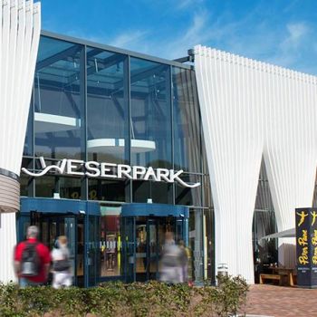 Der Weserpark bei Bremen