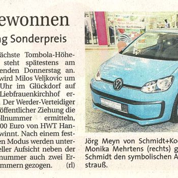 Die Bürgerpark-Tombola im Weser-Report