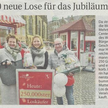 Die Bürgerpark-Tombola im Weser-Report